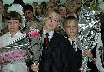 1 сентября 2006 г., Барнаул   Глава Барнаула на линейке школы №31