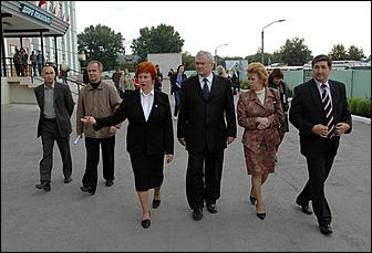 1 сентября 2006 г., Барнаул   Глава Барнаула на линейке школы №31