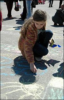 1 июня 2006 г, Барнаул   <P>Открытие детского праздника на пл.Сахарова</P>