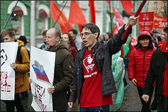 1 мая 2018 г., Барнаул. Екатерина Смолихина   За свободный интернет и достойный труд: как в Барнауле отметили 1 Мая