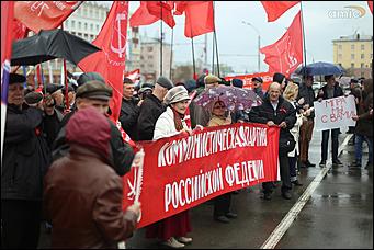 1 мая 2018 г., Барнаул. Екатерина Смолихина   За свободный интернет и достойный труд: как в Барнауле отметили 1 Мая