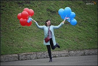 1 мая 2018 г., Барнаул. Екатерина Смолихина   За свободный интернет и достойный труд: как в Барнауле отметили 1 Мая