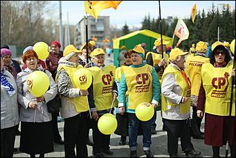 1 мая 2018 г., Барнаул. Екатерина Смолихина   За свободный интернет и достойный труд: как в Барнауле отметили 1 Мая