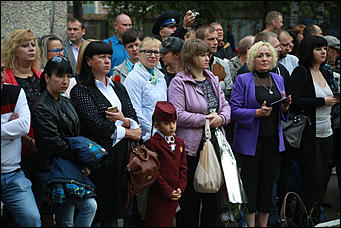 1 сентября 2017 г., Барнаул. Екатерина Смолихина   Марш сквозь слёзы: как прошло 1 сентября у барнаульских кадетов