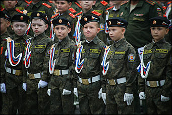 1 сентября 2017 г., Барнаул. Екатерина Смолихина   Марш сквозь слёзы: как прошло 1 сентября у барнаульских кадетов