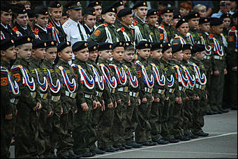 1 сентября 2017 г., Барнаул. Екатерина Смолихина   Марш сквозь слёзы: как прошло 1 сентября у барнаульских кадетов