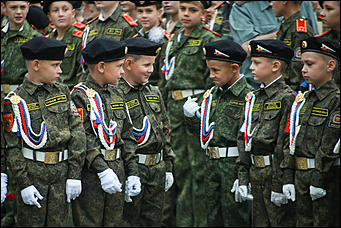 1 сентября 2017 г., Барнаул. Екатерина Смолихина   Марш сквозь слёзы: как прошло 1 сентября у барнаульских кадетов