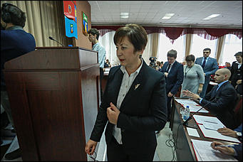 6 октября 2017 г, Барнаул. Екатерина Смолихина   Новые лица: как прошла первая сессия Барнаульской гордумы седьмого созыва