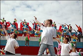 1 сентября 2006 г., Барнаул   Открытие праздника «Здоровьеград».