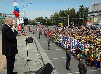1 сентября 2006 г., Барнаул   Открытие праздника «Здоровьеград».