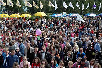 1 сентября 2006 г., Барнаул   Открытие праздника «Здоровьеград».