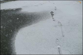 3 апреля 2018 г., Барнаул. Екатерина Смолихина   Барнаул, апрель, снегопад