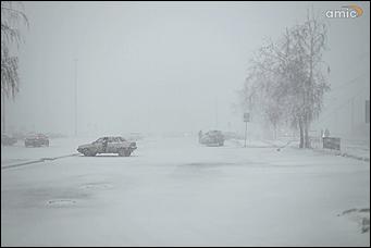 3 апреля 2018 г., Барнаул. Екатерина Смолихина   Барнаул, апрель, снегопад