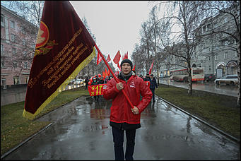 7 ноября 2017 г., Барнаул. Екатерина Смолихина   Как алтайские коммунисты встретили 100-летие Октября