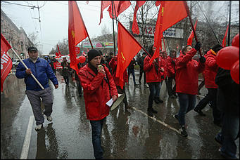 7 ноября 2017 г., Барнаул. Екатерина Смолихина   Как алтайские коммунисты встретили 100-летие Октября