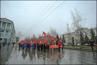 7 ноября 2017 г., Барнаул. Екатерина Смолихина   Как алтайские коммунисты встретили 100-летие Октября
