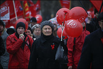 7 ноября 2017 г., Барнаул. Екатерина Смолихина   Как алтайские коммунисты встретили 100-летие Октября