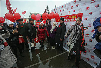 7 ноября 2017 г., Барнаул. Екатерина Смолихина   Как алтайские коммунисты встретили 100-летие Октября