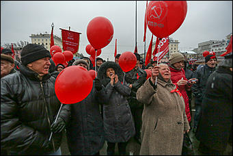 7 ноября 2017 г., Барнаул. Екатерина Смолихина   Как алтайские коммунисты встретили 100-летие Октября