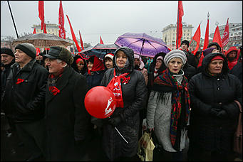 7 ноября 2017 г., Барнаул. Екатерина Смолихина   Как алтайские коммунисты встретили 100-летие Октября