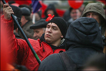 7 ноября 2017 г., Барнаул. Екатерина Смолихина   Как алтайские коммунисты встретили 100-летие Октября