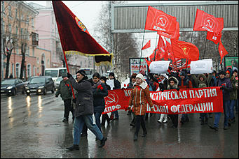 7 ноября 2018 г., Барнаул   Тоска по СССР и бой эксплуататорам: как Барнаул отметил 101-летие Октября