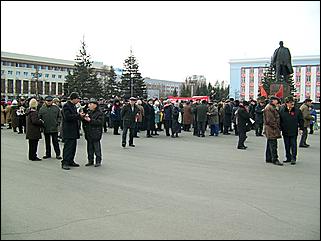 7 ноября 2008 г., Барнаул   "С праздником, дорогие товарищи!": митинг КПРФ