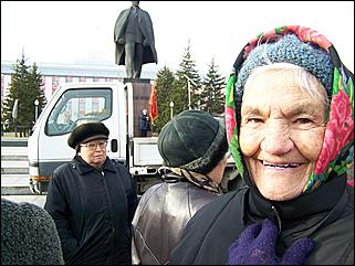 7 ноября 2008 г., Барнаул   "С праздником, дорогие товарищи!": митинг КПРФ