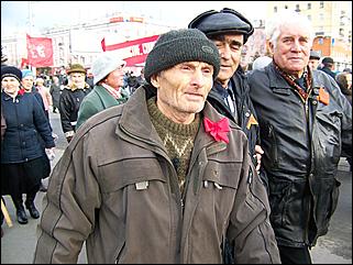 7 ноября 2008 г., Барнаул   "С праздником, дорогие товарищи!": митинг КПРФ