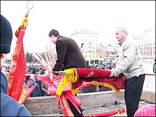 7 ноября 2008 г., Барнаул   "С праздником, дорогие товарищи!": митинг КПРФ