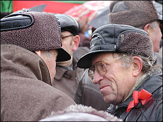 7 ноября, Барнаул   Митинг, посвященный 88-летию Октябрьской социалистической революции 1917 года