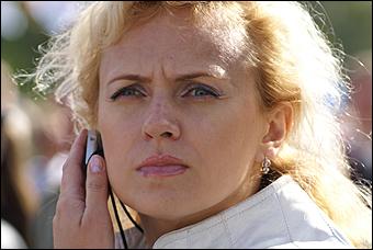 7 марта 2008 г., Барнаул   Эти женщины делают "Амик"