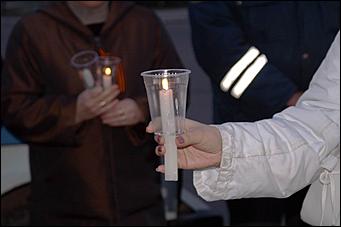 9 мая 2006 г, Барнаул   <P>Дорога памяти. Шествие в Индустриальном районе</P>