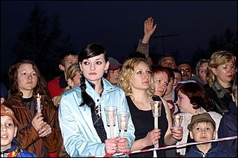 9 мая 2006 г, Барнаул   <P>Дорога памяти. Шествие в Индустриальном районе</P>
