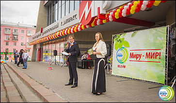 9 мая 2014 г., Барнаул   День Великой Победы с Радио МИР Барнаул (90,2 FM)