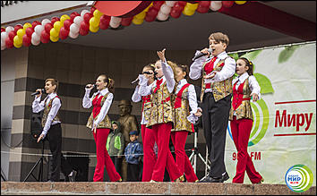 9 мая 2014 г., Барнаул   День Великой Победы с Радио МИР Барнаул (90,2 FM)