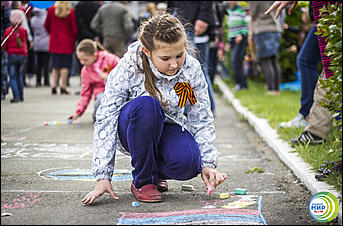 9 мая 2014 г., Барнаул   День Великой Победы с Радио МИР Барнаул (90,2 FM)
