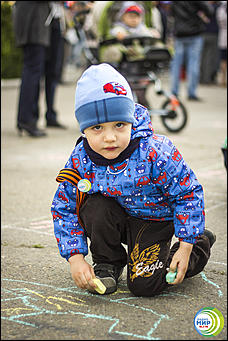 9 мая 2014 г., Барнаул   День Великой Победы с Радио МИР Барнаул (90,2 FM)