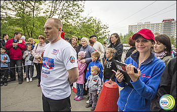 9 мая 2014 г., Барнаул   День Великой Победы с Радио МИР Барнаул (90,2 FM)