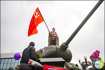 9 мая 2014 г., Барнаул   День Великой Победы с Радио МИР Барнаул (90,2 FM)