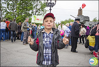 9 мая 2014 г., Барнаул   День Великой Победы с Радио МИР Барнаул (90,2 FM)