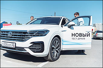 17 августа 2018 года   В Автоцентре АЕМ состоялась премьера высокотехнологичного внедорожника Volkswagen Touareg 