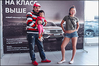 17 августа 2018 года   В Автоцентре АЕМ состоялась премьера высокотехнологичного внедорожника Volkswagen Touareg 