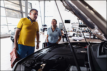 17 августа 2018 года   В Автоцентре АЕМ состоялась премьера высокотехнологичного внедорожника Volkswagen Touareg 