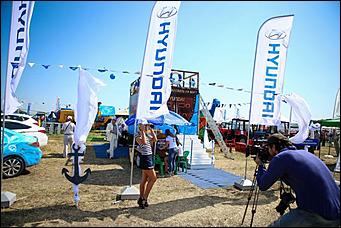 16-17 июля 2015 г., Барнаул   Фотофакты. Автоцентр АНТ - официальный дилер Hyundai стал участником агрофорума "День сибирского поля-2015