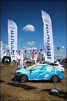 16-17 июля 2015 г., Барнаул   Фотофакты. Автоцентр АНТ - официальный дилер Hyundai стал участником агрофорума "День сибирского поля-2015