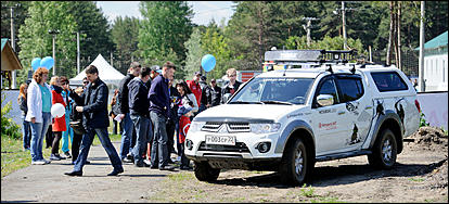8 июня 2014 г. Барнаул   Автоцентр АНТ официальный дилер Mitsubishiв Алтайском крае организовал для своих клиентов яркий и запоминающийся выездной тест-драйв!