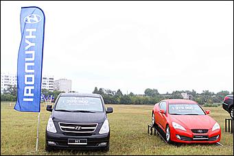 20 августа 2011 г.,Барнаул   Дилерский центр Hyundai- Автоцентр АНТ посетил конноспортивные соревнования на Кубок Губернатора края-2011