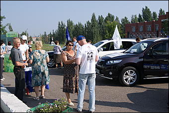 13 июля 2012г. Алтайский край   Автоцентра АНТ, официальный дилера Hyundai провели Автопробег по городам и селам в Алтайском крае 