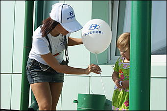 13 июля 2012г. Алтайский край   Автоцентра АНТ, официальный дилера Hyundai провели Автопробег по городам и селам в Алтайском крае 